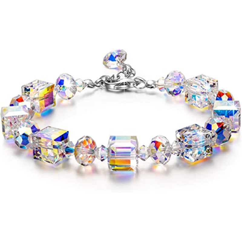 Wholesale Crystal Bracelet Necklace Jewelry Set